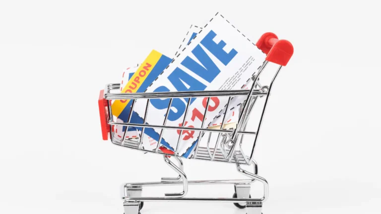 The Ultimate Guide to Couponing for Beginners saving-discount-coupon-voucher-in-a-shopping-cart