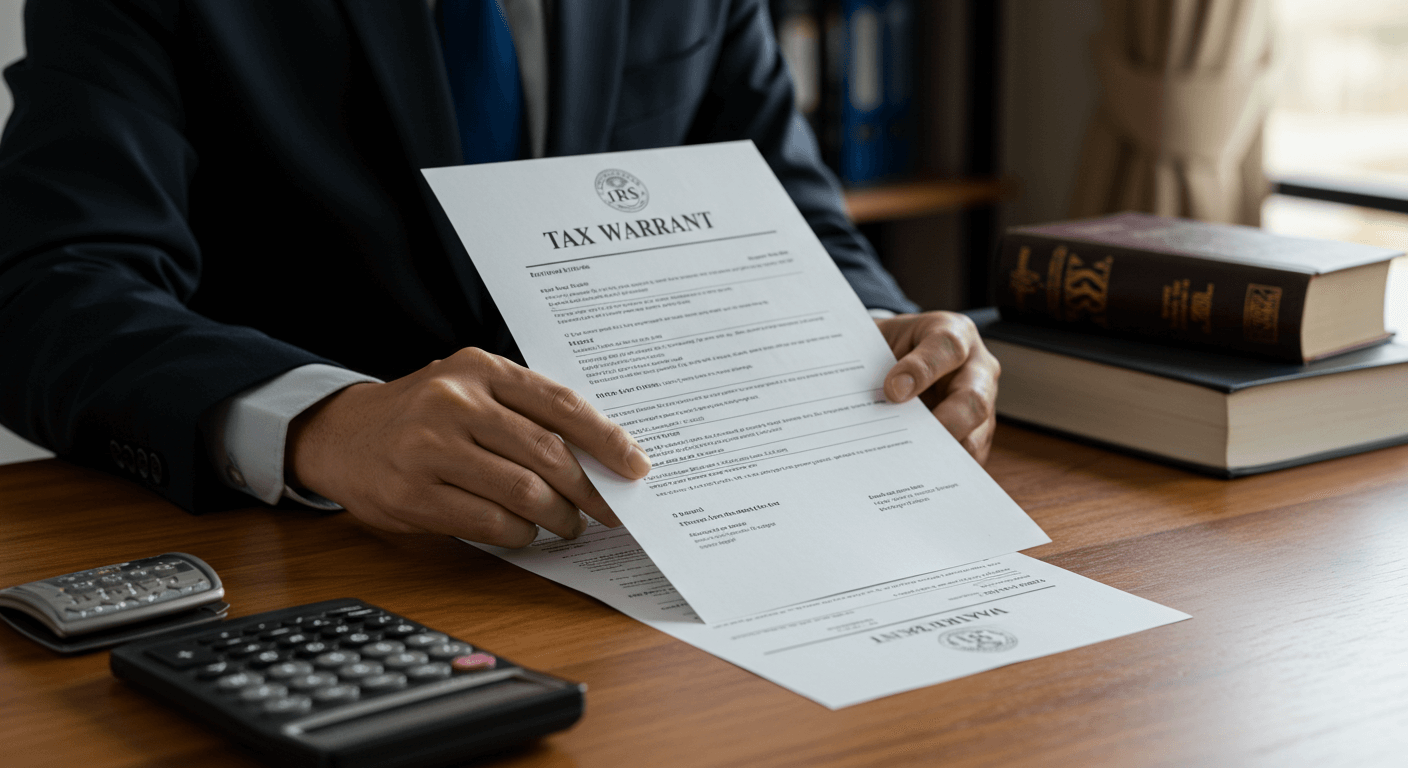 Tax Wht Inqury What Is A Tax Warrant? Steps To Take If You Receive One - Net Income Zone