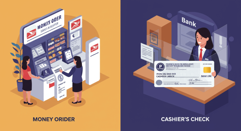 What’s the Difference Between a Money Order and a Cashier Check?