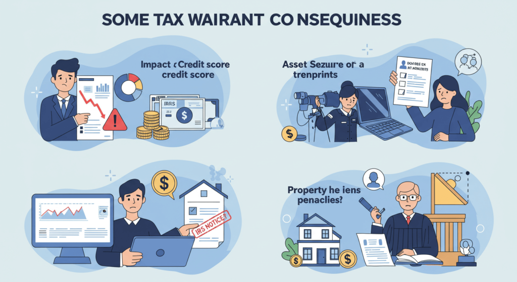 Tax Warrant Consequences